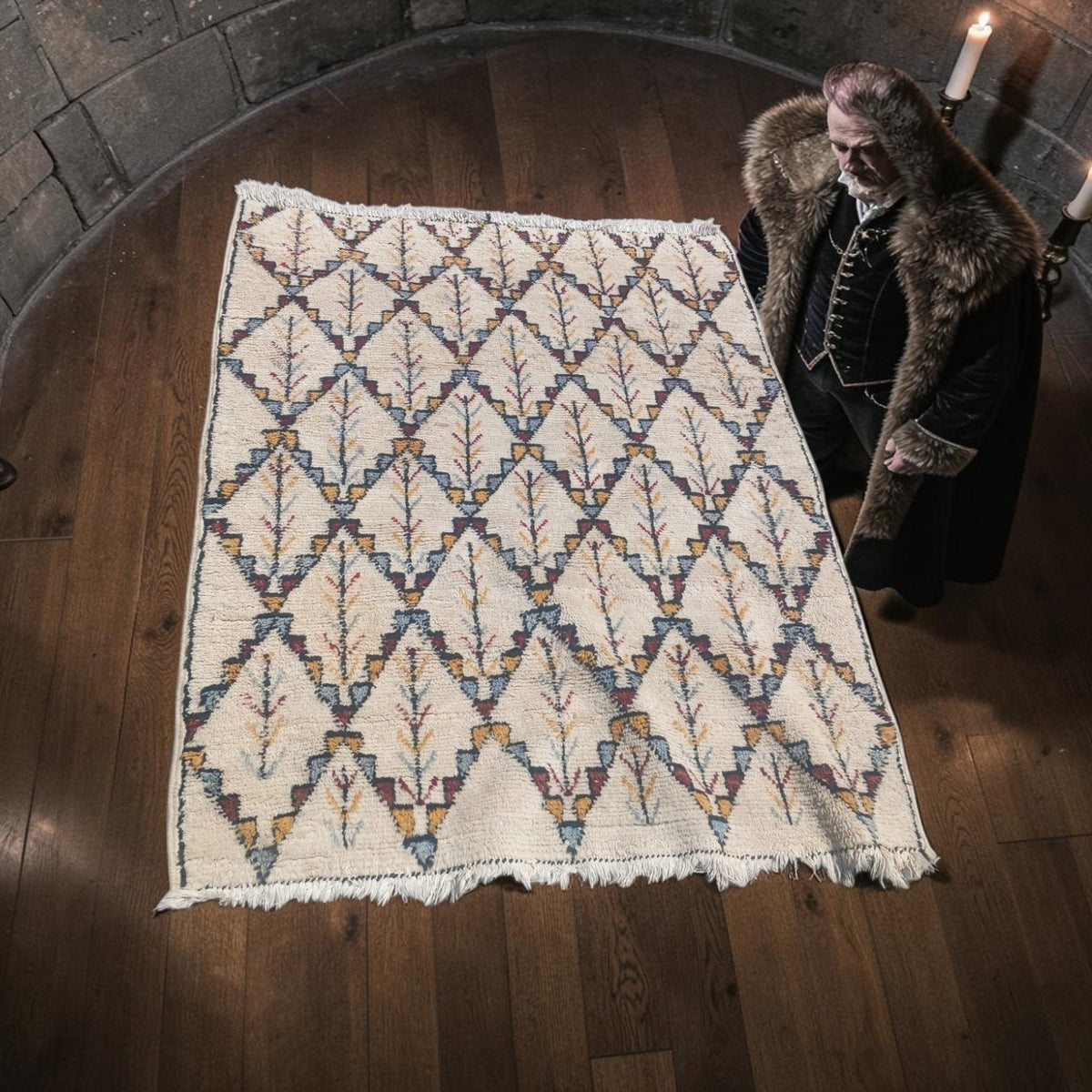 Eastern Middle Atlas Amazigh Moroccan Rug