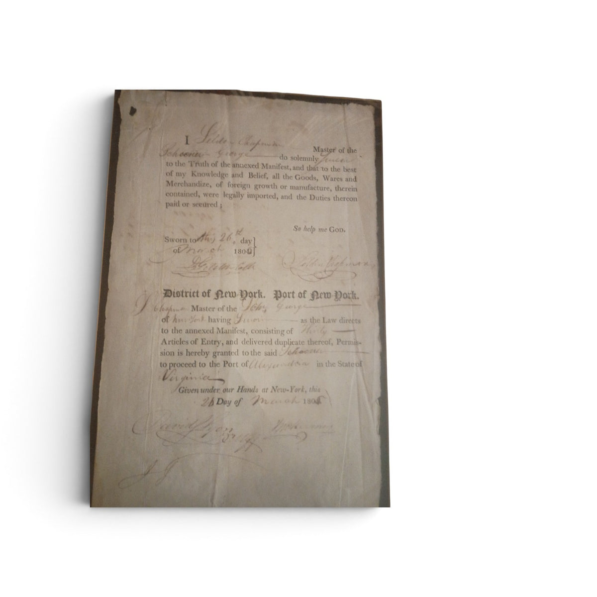 Barbary Wars Documents
